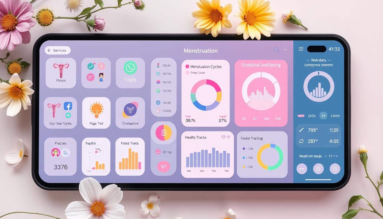 Menstruations-Apps für das Wohlbefinden